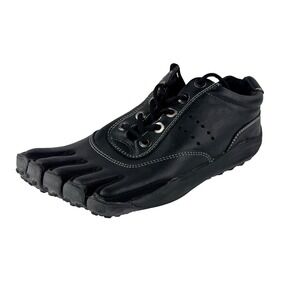 Mens Fut Glove 1 Up Leather Golf Shoes Five Finger Black Size 44 10.5 Lace Up